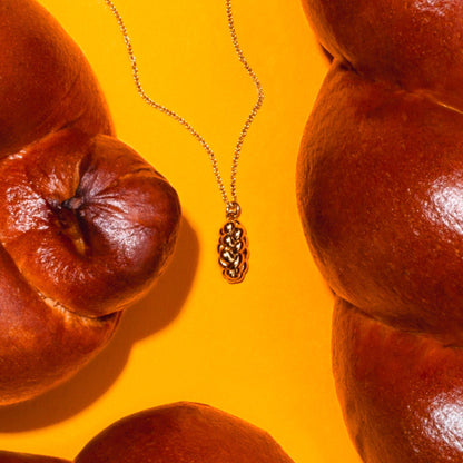 Challah Charm Necklace