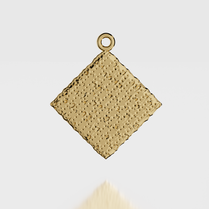 Matzah Charm Necklace